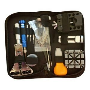 Byniiur watch repair tool kit with case. New